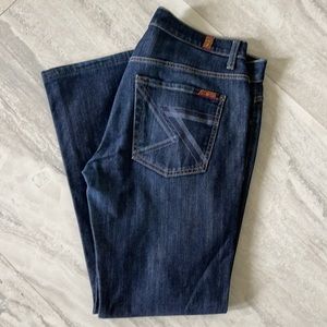 Men 7 for all mankind jeans bootcut size 32.